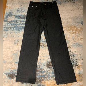 Versace jeans signature Black denim slightly used size 35 high quality